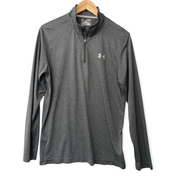 Under Armour Other - Under Armour Grey Quarter Zip Pullover